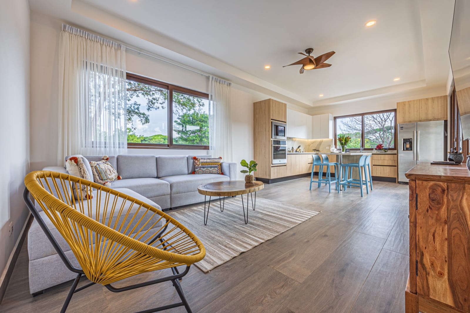 Casa Samay — interior living space